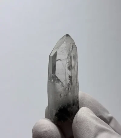 天然金口河水晶原石 側面紋理