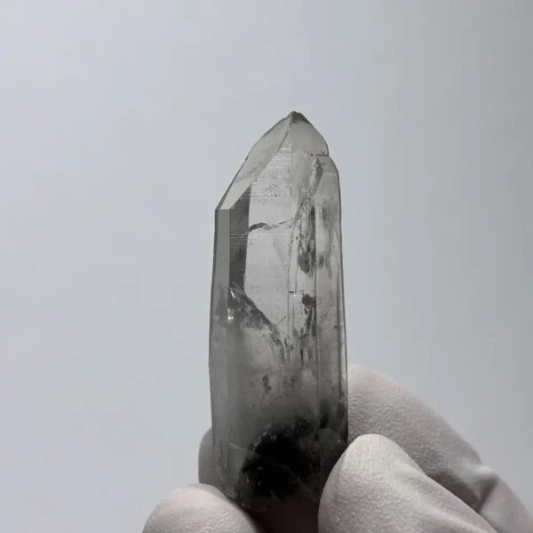 天然金口河水晶原石 側面紋理