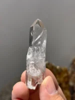 天然金口河水晶原石 背面自然形狀