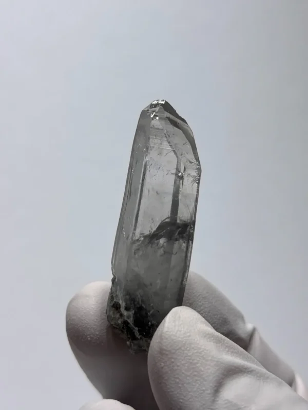天然金口河水晶原石 透光冰裂