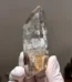 天然金口河水晶原石 冰裂晶體正面