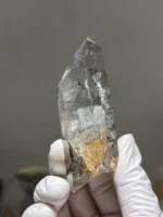 天然金口河水晶原石 背面自然礦缺