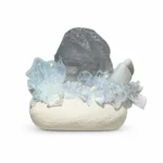 天然天青石Mini豆丁擺件側面，星星飾品閃爍
